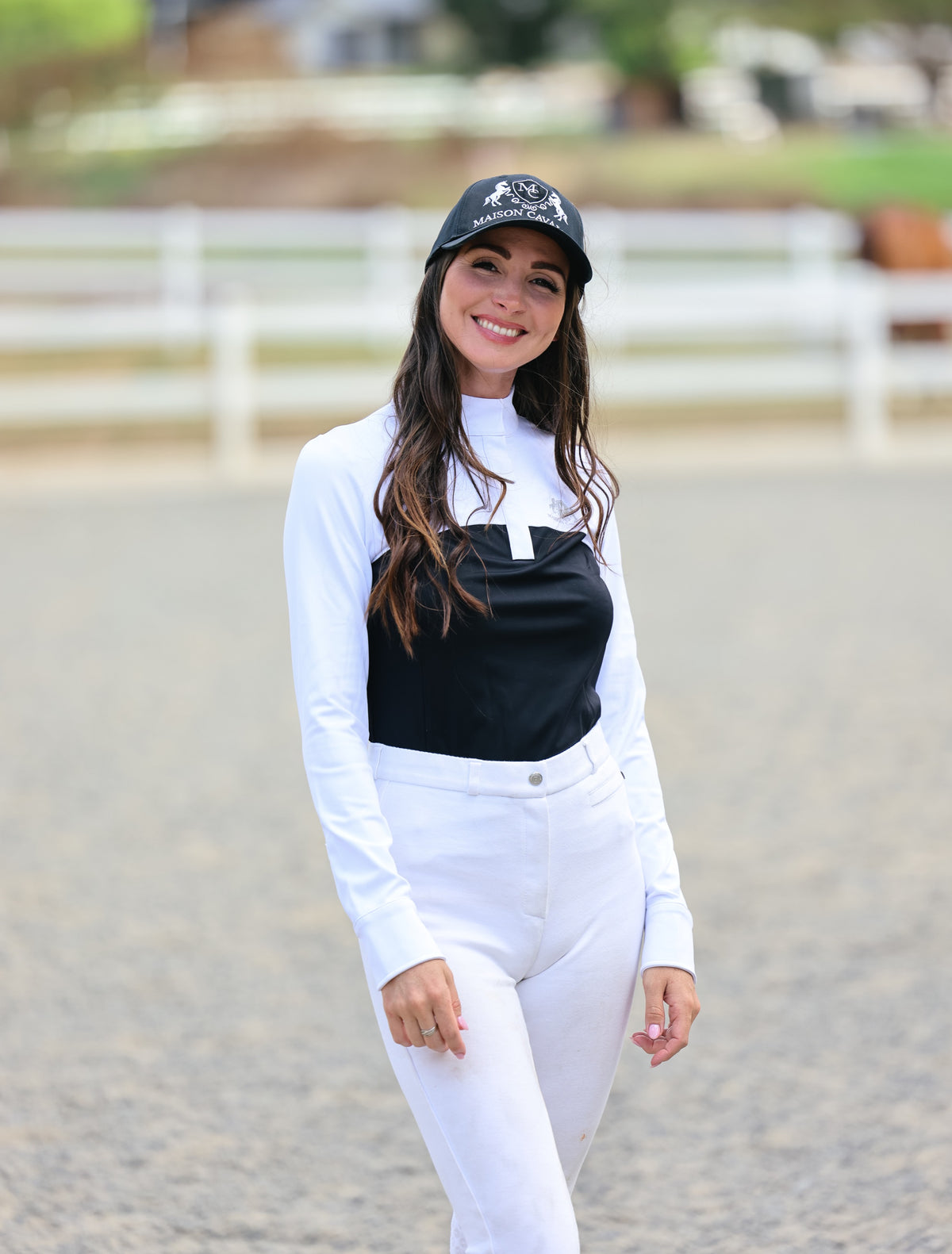 The Adelle-Lee Long Sleeve Riding Top