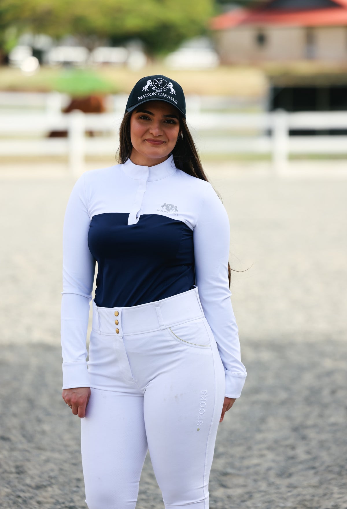 The Adelle-Lee Long Sleeve Riding Top