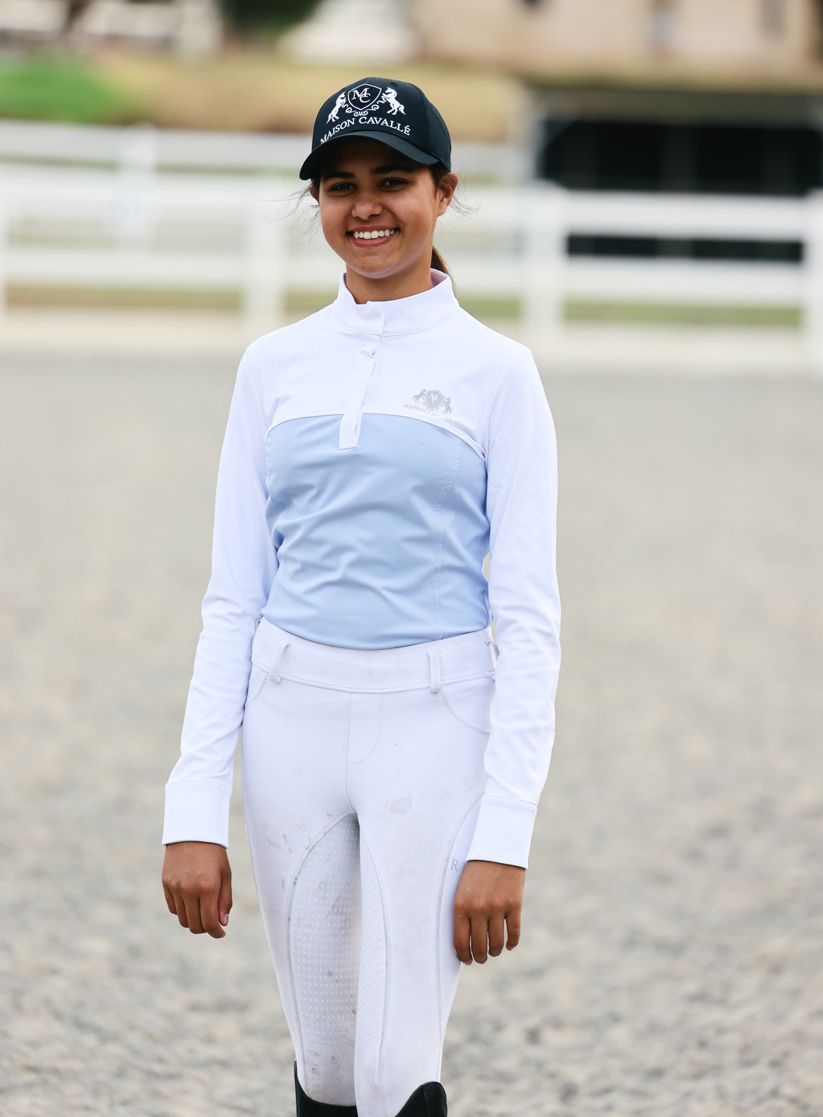 The Adelle-Lee Long Sleeve Riding Top