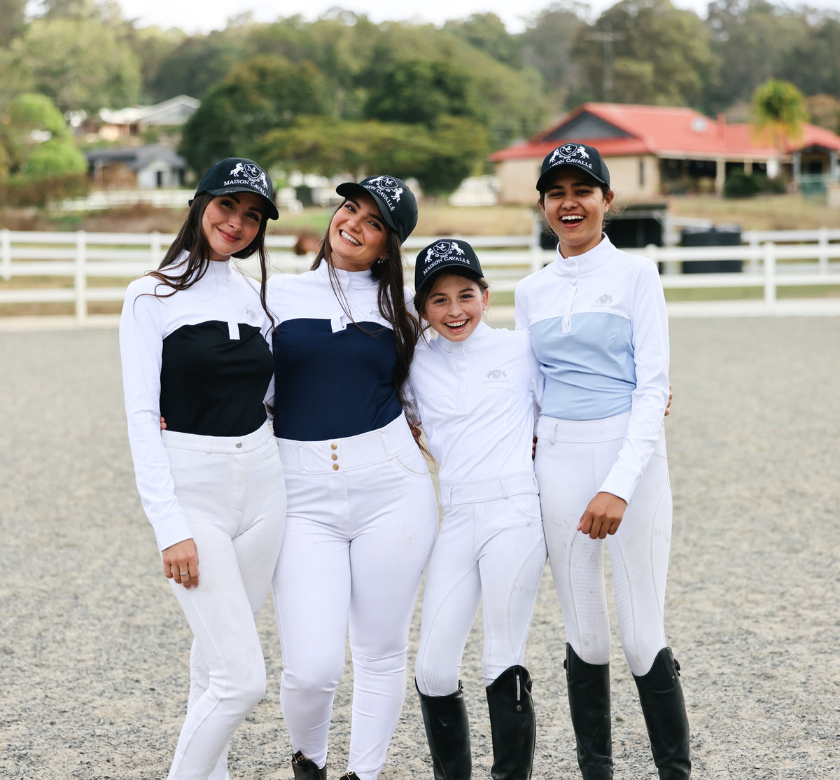 The Adelle-Lee Long Sleeve Riding Top
