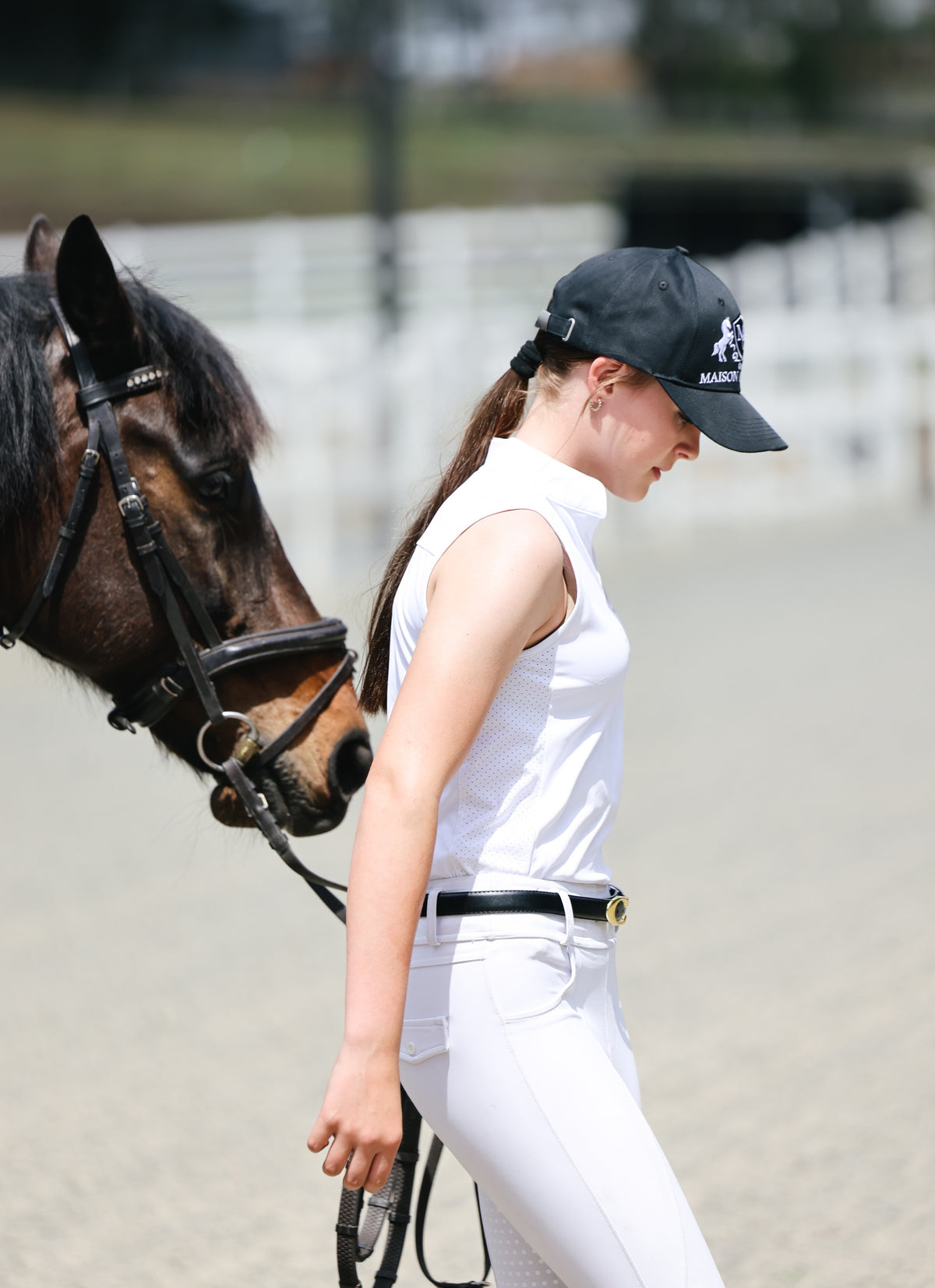 Audrey-May Sleeveless Riding Top