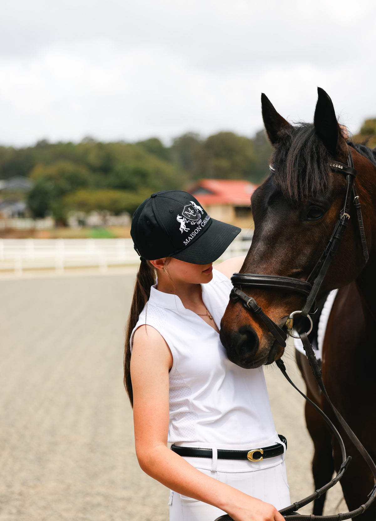 Audrey-May Sleeveless Riding Top