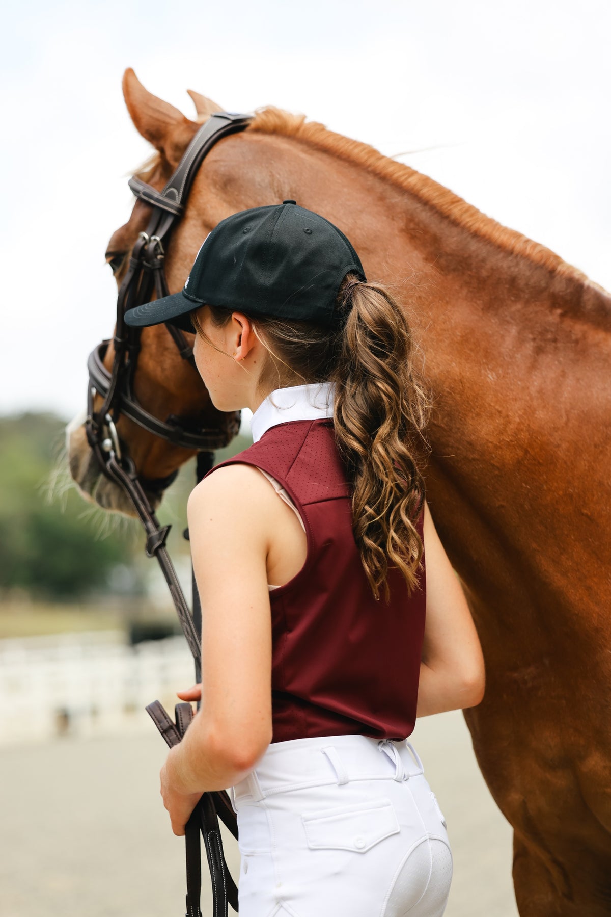 Audrey-May Sleeveless Riding Top
