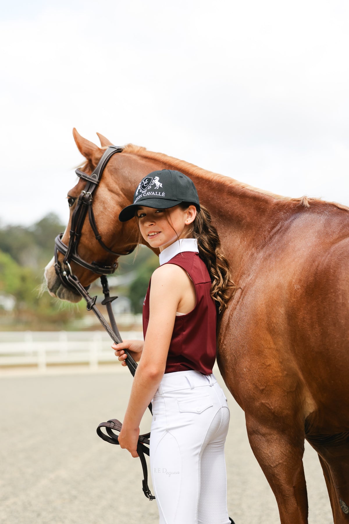 Audrey-May Sleeveless Riding Top