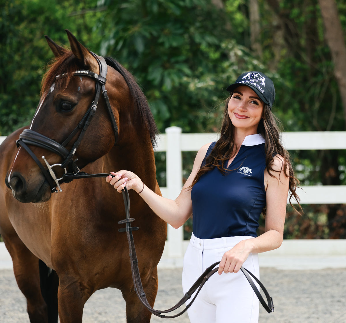 Audrey-May Sleeveless Riding Top