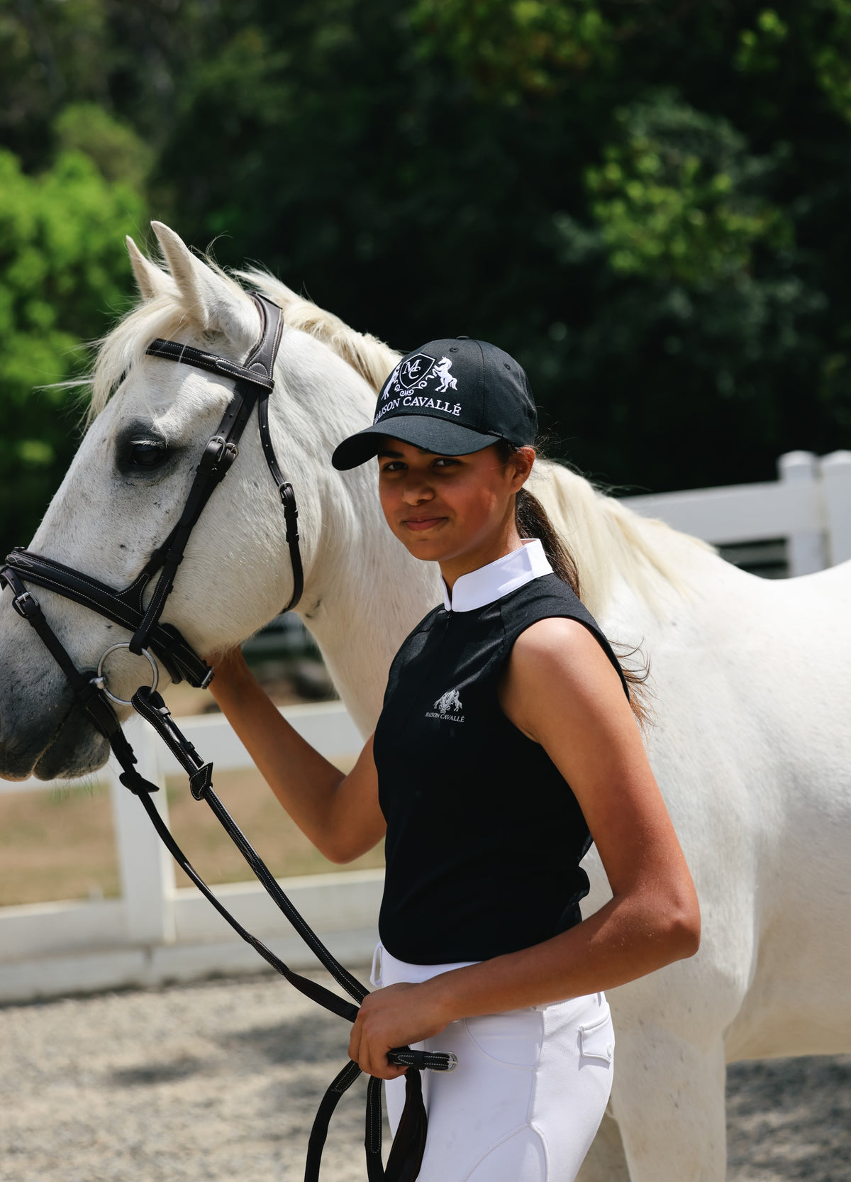 Audrey-May Sleeveless Riding Top
