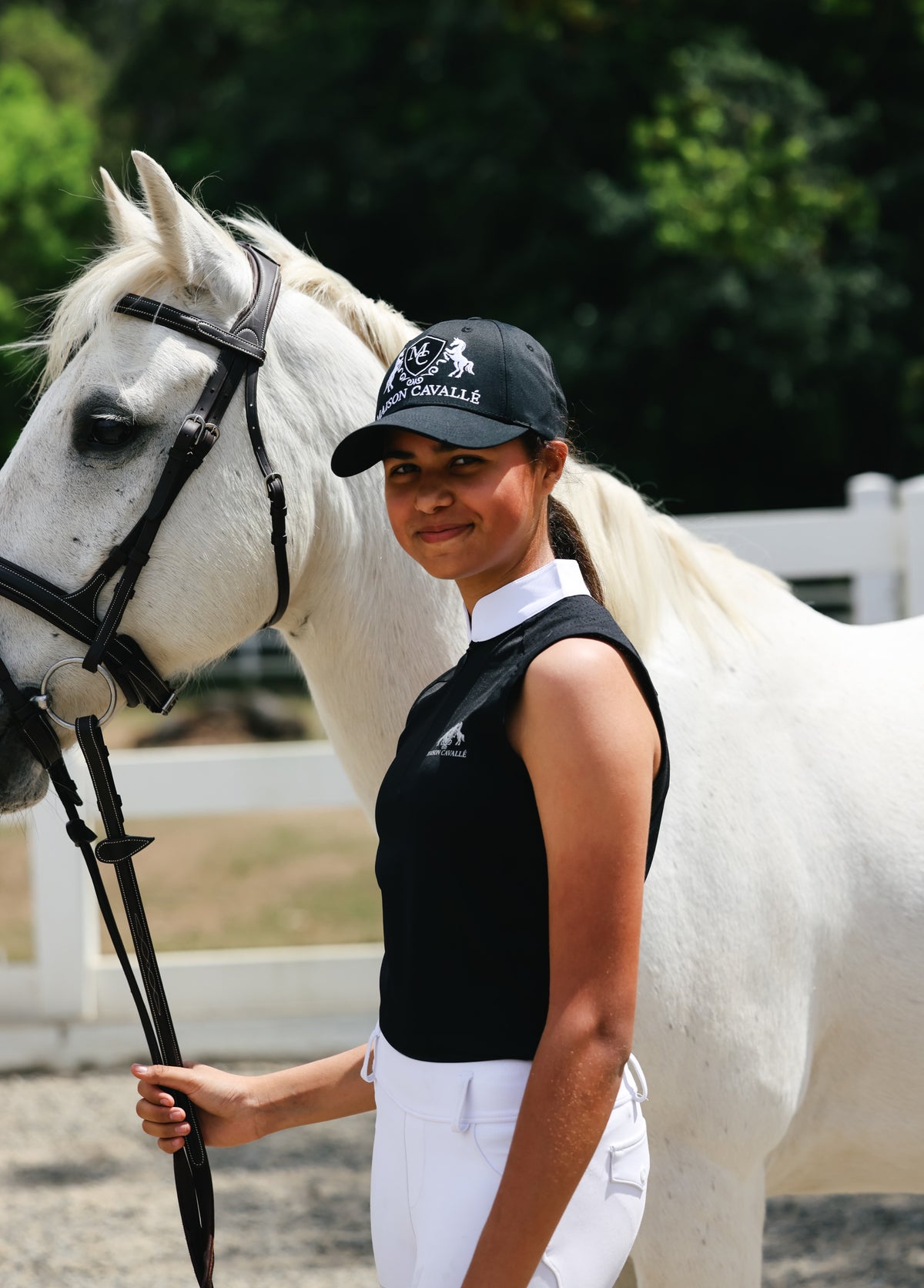 Audrey-May Sleeveless Riding Top