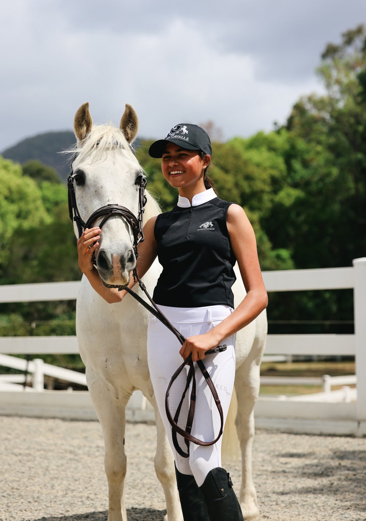 Audrey-May Sleeveless Riding Top