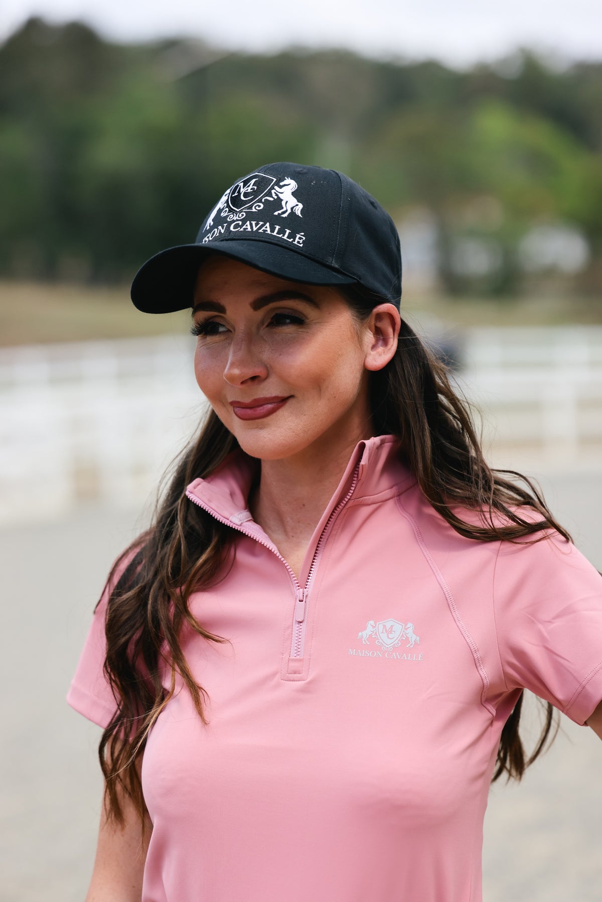 Maison Cavallé Crest Cap in the stable