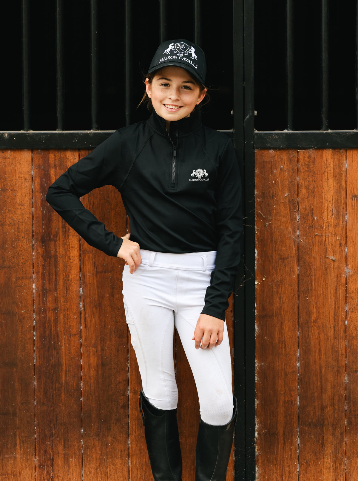 Vivienne-Lee Long Sleeve Riding Top
